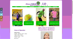 Desktop Screenshot of fitnessforum.biz